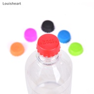 【Louisheart】 6pcs Reusable Silicone Bottle Caps Beer Cover Soda Cola Lid Wine Saver Stopper Hot
