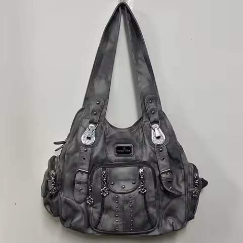 Angel kiss Bag Women Fashion Handbags Women Shoulder Bags PU Leather Handbag Female Satchel Shoulder