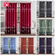 RSS_ LANGSIR PINTU TINGKAP / CURTAIN WINDOW / KAIN TINGKAP / DAPUR / PINTU / Semi Blackout