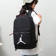免順豐運費💗 男女通用耐裝耐磨Jordan飛人logo大容量休閒後背包 | Jordan Jumpman Logo Wear-resistant Large Capacity Unisex Casua