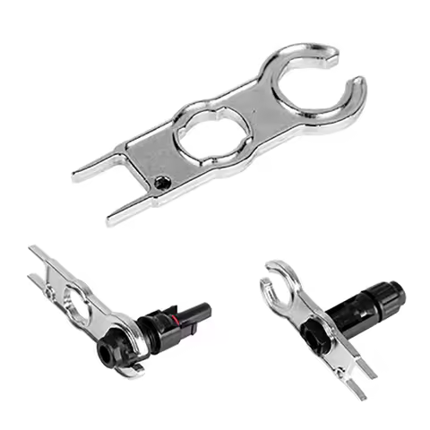 Wrench PV Connector Cap Special Wrench Component for Solar Panel Repair And Maintenance Metal MC4 Co