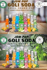 JOM POP Goli Soda Bundles (300ml x 6/9/30 Bottles) - Unleash the Flavour Explosion!
