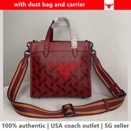 Coach Handbag with Free Dust and Paper Bag Field Tote Bag 22