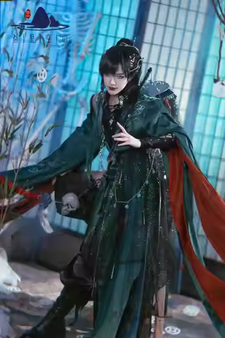 TV Series TGCF Tian Chinese Guan Ci Fu Xie Lian Hua Cheng Cosplay Costume QiRong Qi Rong Qing Ye You