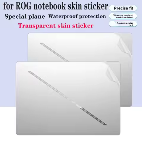 For ROG Zephyrus G14 G16 (2026) GU405 GU606 Laptop transparent body skin sticker frosted scratch-res