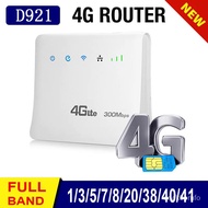 300Mbps CPE WPS Modem 3G 4G WiFi Router With Sim  Slot 2.4Ghz Wireless Net Mobile Wi-fi Hotspot 32 er D921