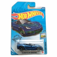 Diecast 1:64 corvette c7 z06 convertible Dark Blue
