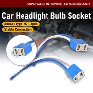 2PCS H7 Bulb Socket 2 Pin Bulb Holder Soket Mentol