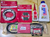 Kampas rem depan belakang Oli Mpx2 AHM Vbelt roller K44 stater halus Honda Beat fi street eSP Scoopy