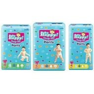 Pampers BABY HAPPY PANTS size M 34 + 6 &amp; L 30