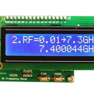 SSDB HF RF Frequency Meter Counter 2.4G 3G 5.8G 6G 7G 1Hz~7.3GHz Low /high Frequency Signal 500 KHz 