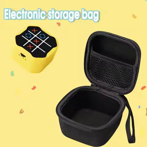 3-in-1 Handheld Puzzle Game Machine Protective Bag For GiiKER Tic Tac Toe Bolt Fidget Toys Board Gam
