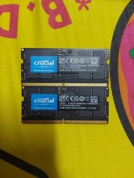 Crucial DDR5-4800 SODIMM 16GB(CT16G48C40S5) X 2