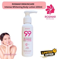 ROSMAR 99 SKINCARE INTENSE WHITENING BODY LOTION Glutathione, Collagen, Alpha Arbutin, Niacinamide, Whitening, Japanese Technology, Korean Technology, SPF 50 PA+++