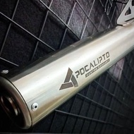 Standard racing exhaust for Honda Win 100 C70 Supra Grand Stainless Original