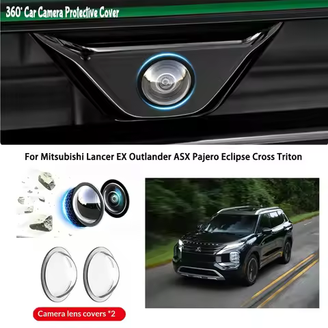 Car camera protective cover lens cover For Mitsubishi Lancer EX Outlander ASX Pajero Eclipse Cross T