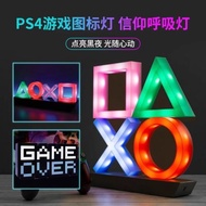 PS5信仰燈氛圍燈RGB拾音賽博朋克電競房間裝飾電腦桌機箱桌搭好物