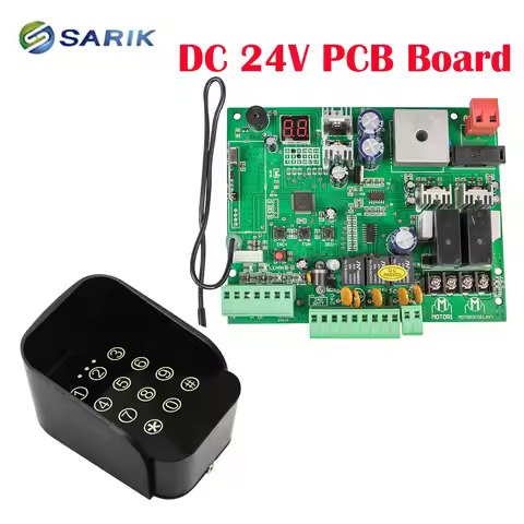 Automatic Swing Gate Operator DC24V Control Board With Soft Start with Remote Control Amount Optiona