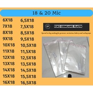 INVITATION PLASTIC Blank Plastic/ Plastic Accessories/ Plastic mask/ Plastic spoon and fork/ 6x18 7x