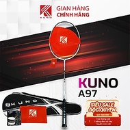 Vợt Cầu Lông Kuno A97 Chính Hãng, 4U khung Carbon T700 Công Thủ Toàn Diện, Căng Sẵn 10kg