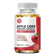 Omilay Apple Cider Vinegar Capsule ทำความสะอาด ร่างกาย อ้วน น้ำหนักตัว การจัดการ อาหารเสริม 120 แคปซ