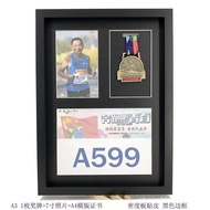 Used to Display Personal Gold Medals and Marathon Commemorative Medals Display Stands and Photo Fram