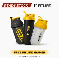 Premium Protein Shaker Food Grade - BPA Free Gym Fitness Sports Bottle