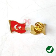 Turkish Country Flag Pin Turkish Country Flag Pin Turkish Flag Pin