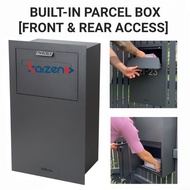 [BUILT-IN FRONT DROP BACK RECEIVE] Private Household Anti-Theft Parcel Box Outdoor Collection Locker