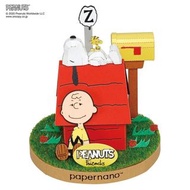 Paper Nano 3D Puzzle PNC-007 Peanuts Snoopy 立體紙砌圖 Nanoblock 立體紙模型 砌圖 拼圖 旺角信和店 批發另議