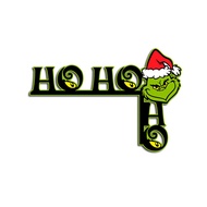 Grinch Christmas Door Corner Decor