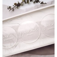 Customise Circle Wedding Place Card