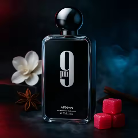 Luxury Parfum Collection AFNAN 9PM/9AM Perfume 100ml Eau De Parfum Long Lasting Fresh Sweet Woody Ar
