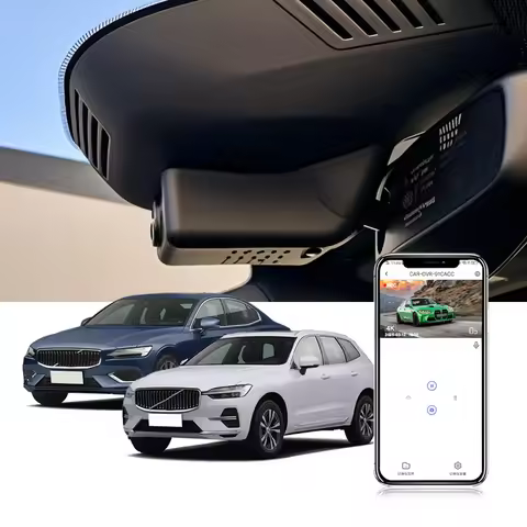 4K UHD Dash Cam For Volvo XC60 XC90 XC40 C40 EC40 EX30 S90 V90 S60 V60 XC70, Car DVR Dashcam for Pol