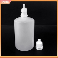 (yakhsu) 100ml Mini Empty Plastic Squeezable Liquid Dropper Eye Drops Refillable Bottle