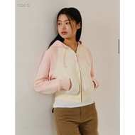 MARKM Women's cropped zip-up hoodie