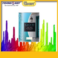 [5Liter] FEDERAL PAINT  Glo-10  Gloss Finish Paint  . Cat Minyak - Cat Kayu / Besi (915 White / 90B 