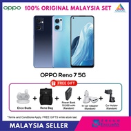 [ READY STOCK ] Original OPPO Reno7 5G 8GB + 256GB Smart Phone MediaTek MT6877 Dimensity 900 5G (6 nm) 6.43 inch AMOLED