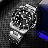 Jam Tangan Pria Belleda 9479-2 Rantai tanggal Aktif Anti Air 3 Atm