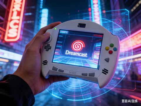 Dreamcast Portable Console Original DC Motherboard 8″ IPS Display Non Emulator Gaming Console Suppor