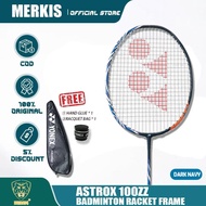 【Lee Chong Wei's Choice】YONEX ASTROX 100ZZ DarkNavy All Carbon Stick Badminton Racquet Free Bag