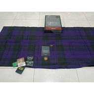 BHS KDT EXCELLENT Sarong, MESRES MATERIAL, OLD SCHOOL CHECKED MOTIF, RARE ITEM