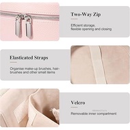Túi mỹ phẩm cầm tay Tổ chức Tổ chức Công suất lớn Travel Case Case Tổ chức để lưu trữ son môi lông m
