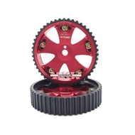 TOMEI CAM PULLEY EVO123 VR4 4G63 MIRAGE Adjustable Cam Gear Pulley Camshaft KIT PULLEY