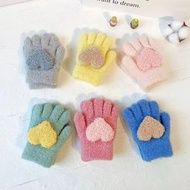 Sarung Tangan Kanak Kanak Perempuan Winter Glove Little Love 1-5 Years Girl Hand Glove Travel Snow W
