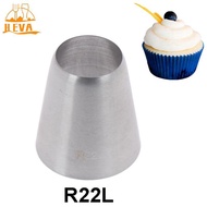 [HEVA] R22L Round Piping Tip Decorating Nozzle Pastry Tips Fondant Cake Pastry Tool VN