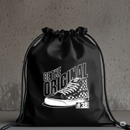 Waterproof Character Drawstring Bag Thick String Bag Futsal Bag String Bag Children's School Backpac