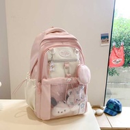 Girls' High-Value Pink School Bag - Suitable for Primary & Secondary School