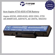 Acer Aspire 4710 4535 4736 Compatible Laptop Battery