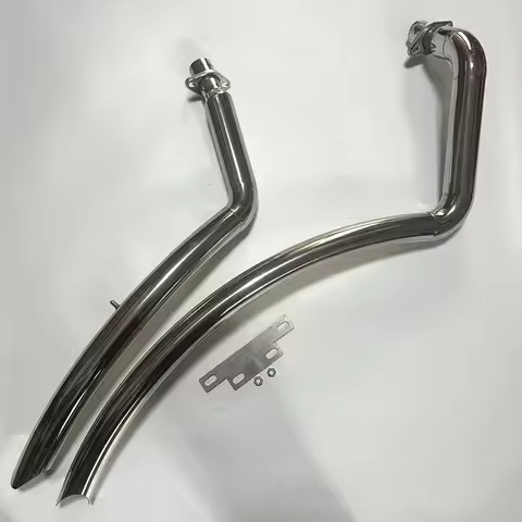 For Honda Steed Shadow VLX400 VLX600 VT400 VT600 VT400C VT600C VLX600 Motorcycle Exhaust Curved pipe
